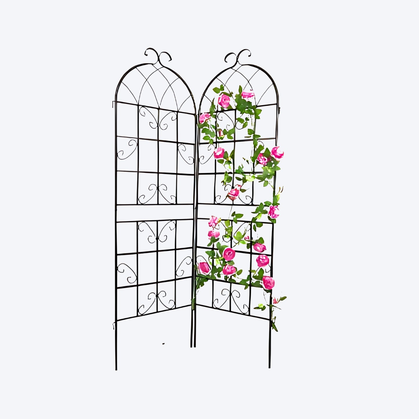 DÉCOR METAL GARDEN TRELLIS SWIRLS - SHB3