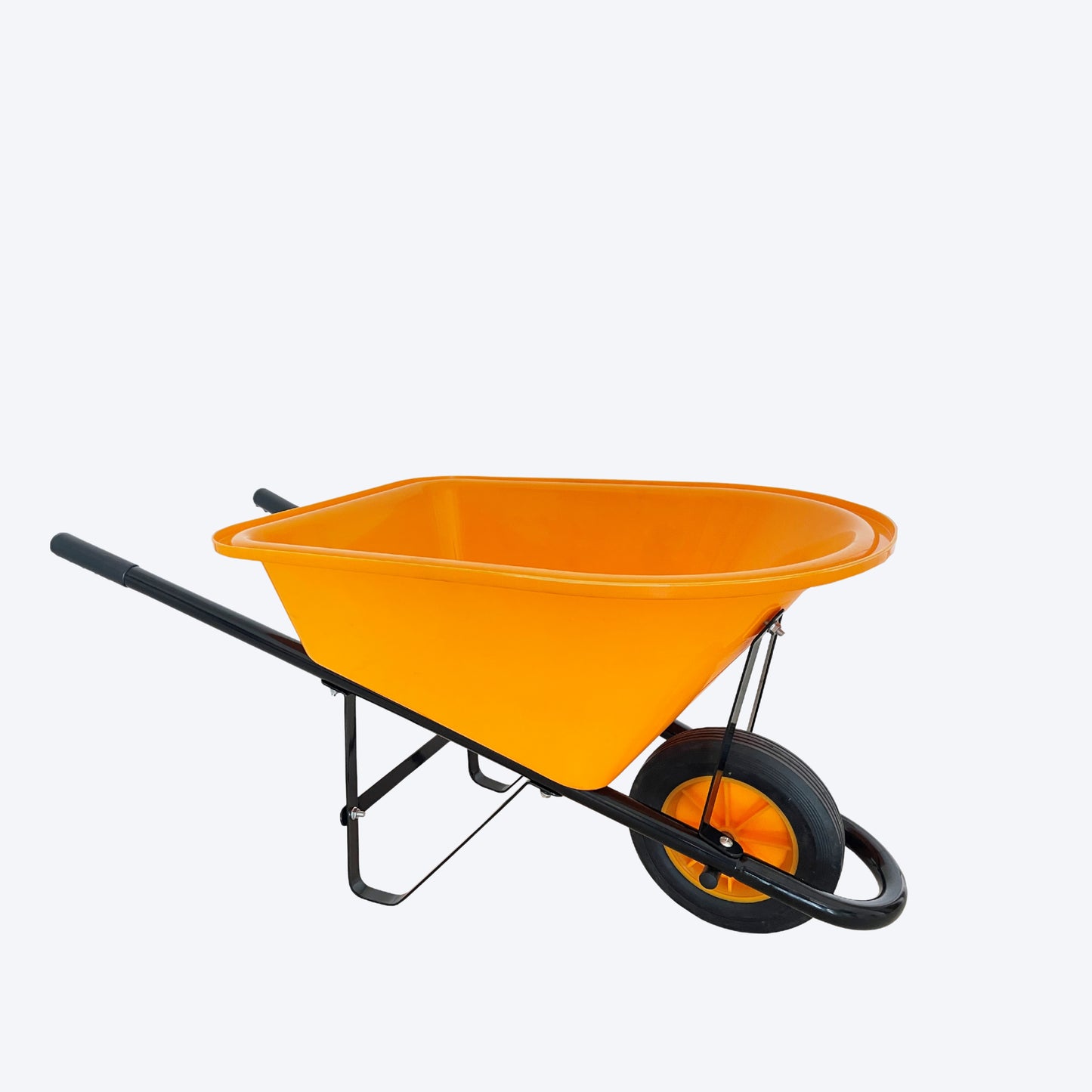 LIL SPROUTS™ - ORANGE PLASTIC WHEELBARROW - LS04002