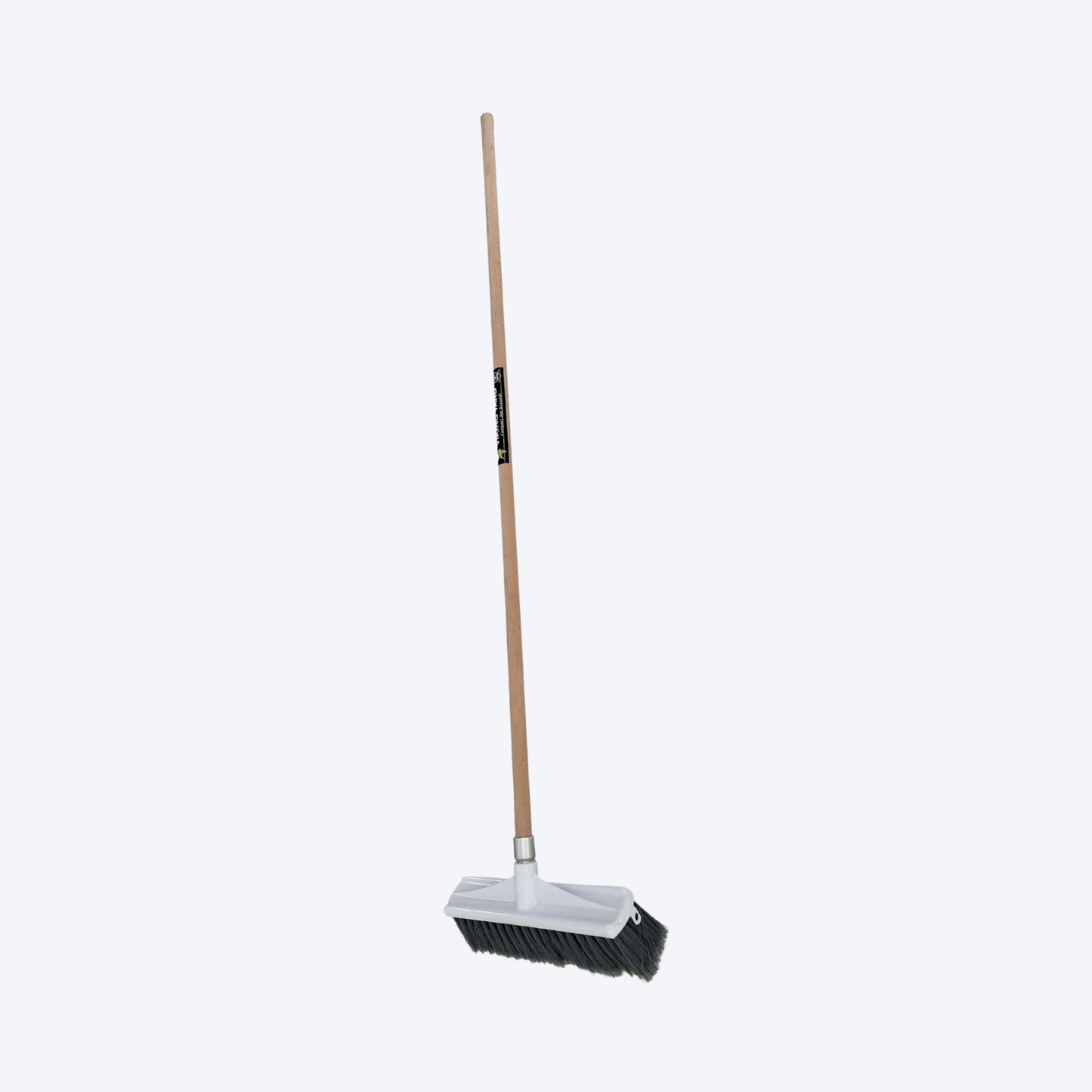 VIKING YARD™ - FLOOR BROOM - GREY FLAGGED POLY FILL - 350MM - VTBF1