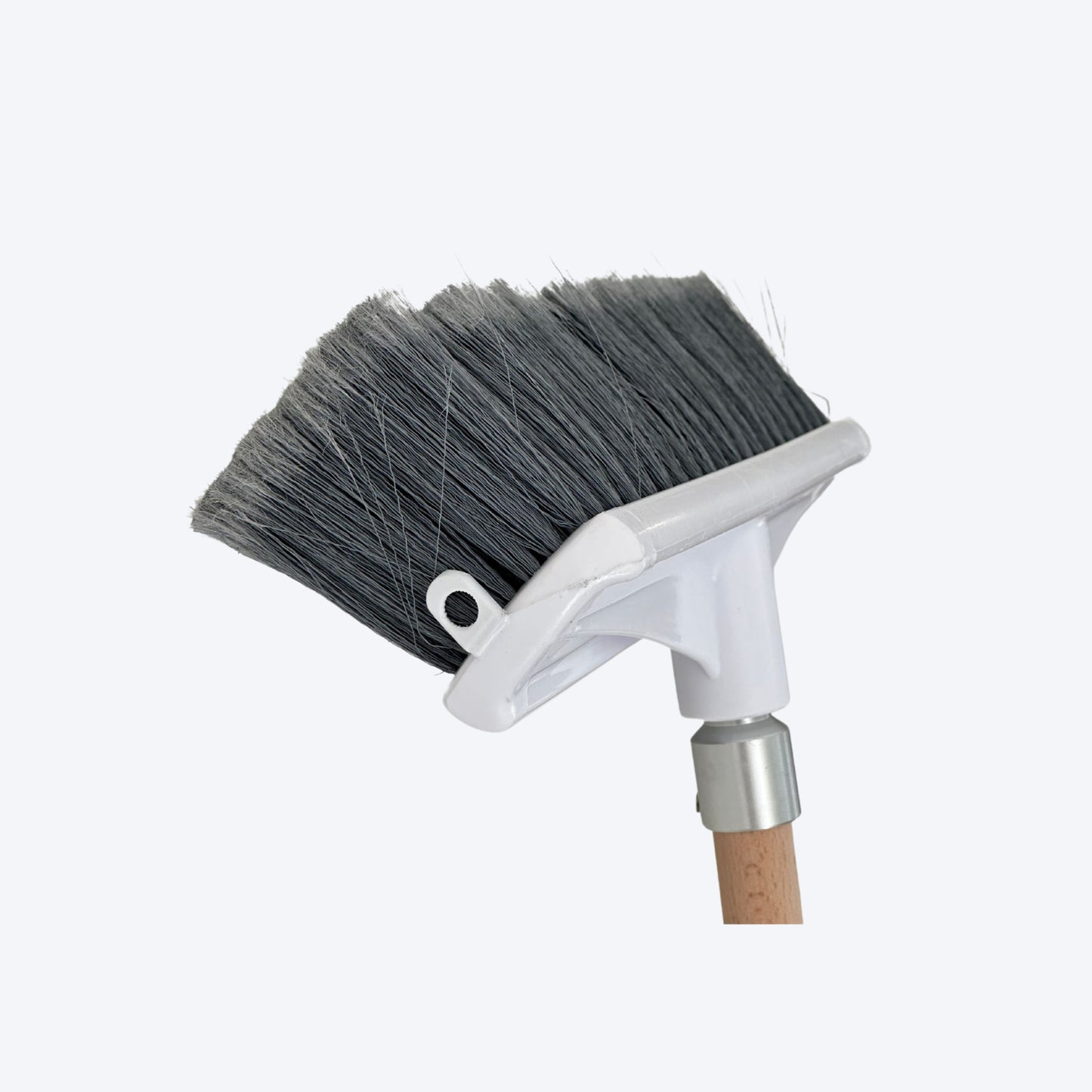 VIKING YARD™ - FLOOR BROOM - GREY FLAGGED POLY FILL - 350MM - VTBF1