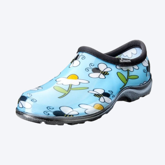 SLOGGERS™ - BEE BLUE WOMENS PRINT RAIN SHOE