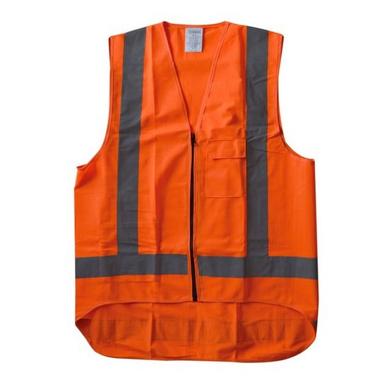 Vest Hi Visibility Vest Transit - Orange OMNISafe