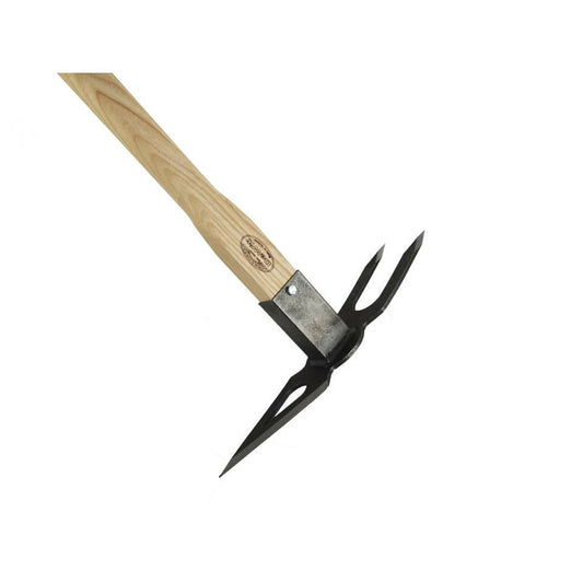 DEWIT AUSTRALIAN PICKAXE WITH 2 TINES ASH HANDLE 900MM - 3981