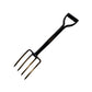 LIL SPROUTS SERIOUS DIGGING FORK - D HANDLE STEEL SHAFT 4 TYNE - LS80065