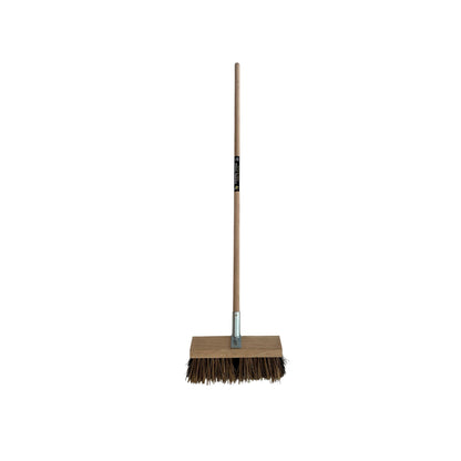 Viking Yard Broom - Bassine Fill with Cane Front - 355mm - VTBY2