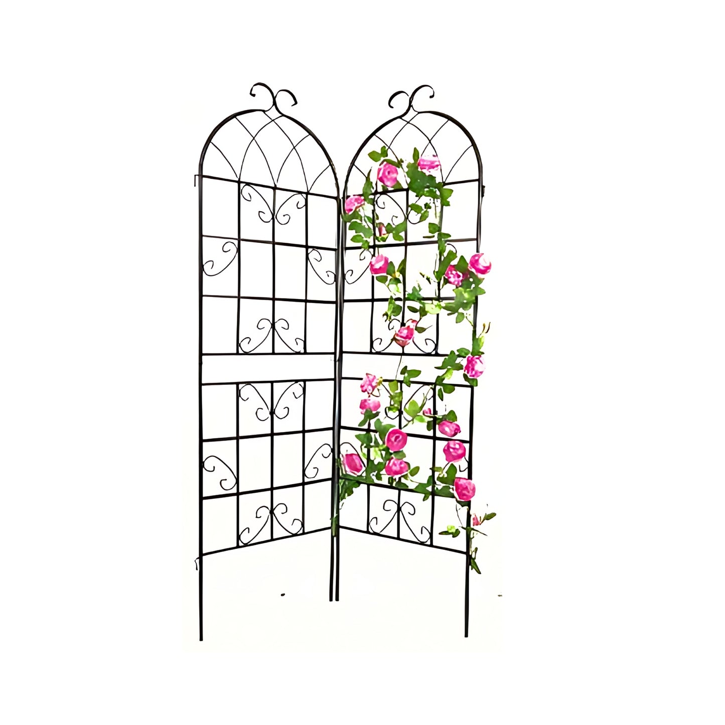 DÉCOR METAL GARDEN TRELLIS SWIRLS - SHB3
