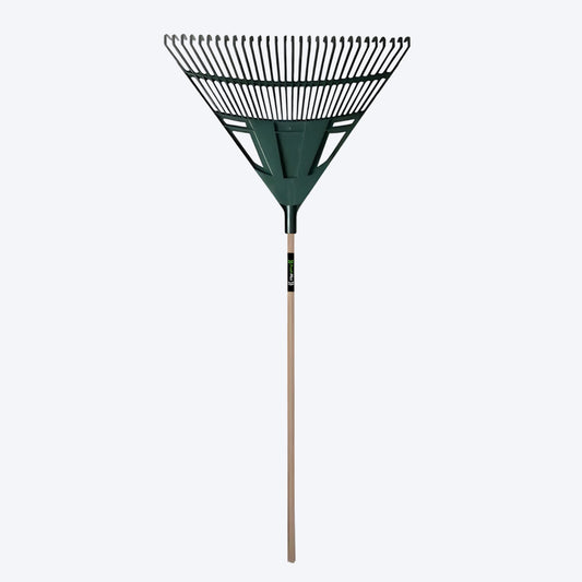 VIKING YARD™ - LARGE LEAF RAKE - 30 TYNE - PINE HANDLE - VT80030