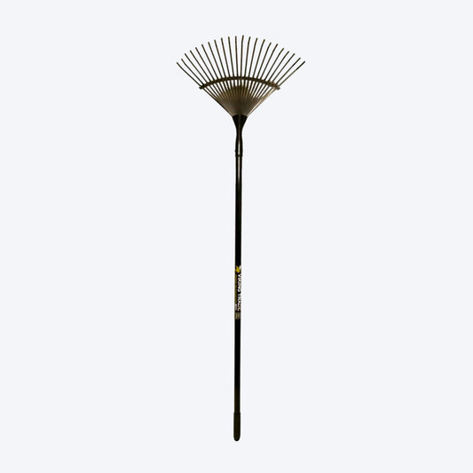 VIKING TRADE™ - METAL 22 TINE RAKE WITH HOLLOW CORE FIBREGLASS HANDLE - VTF70091