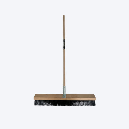 VIKING YARD™ - INDUSTRIAL BROOM - STIFF BLACK POLY FILL - 760mm - VTBI1