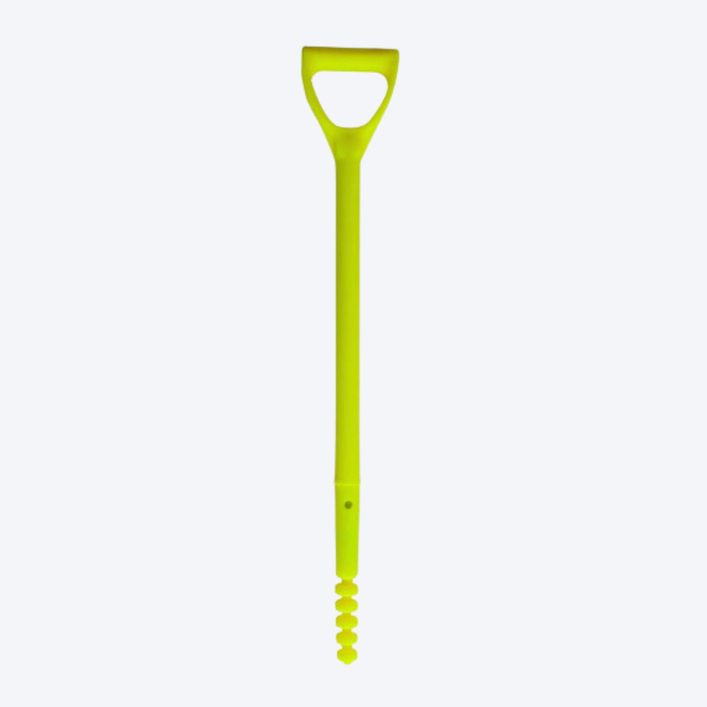 REPLACEMENT FLURO YELLOW D GRIP SHOVEL HANDLE - RH20014