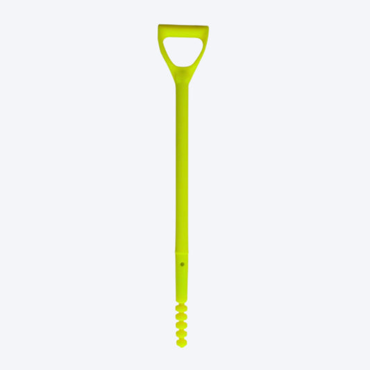 REPLACEMENT FLURO YELLOW D GRIP SHOVEL HANDLE - RH20014