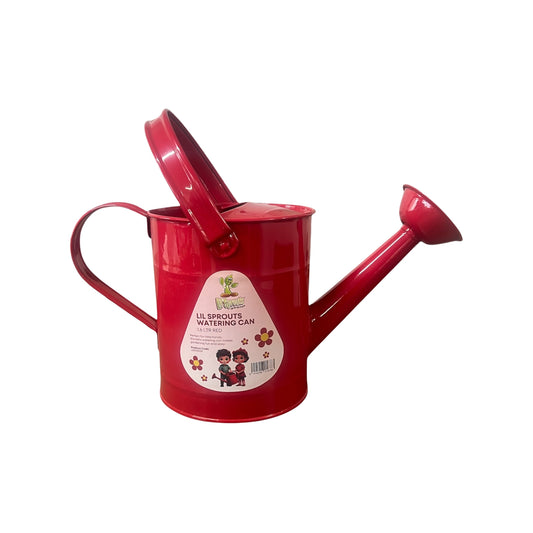 LIL SPROUTS WATERING CAN - 1.6 LTR RED - LS04003R