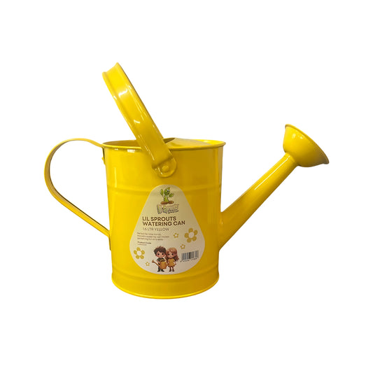 LIL SPROUTS WATERING CAN - 1.6 LTR YELLOW - LS04003Y