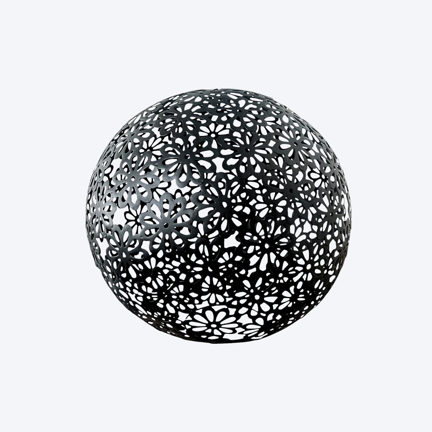 OMNI™ BLACK FLORAL SPHERE - EXTRA LARGE - SA49