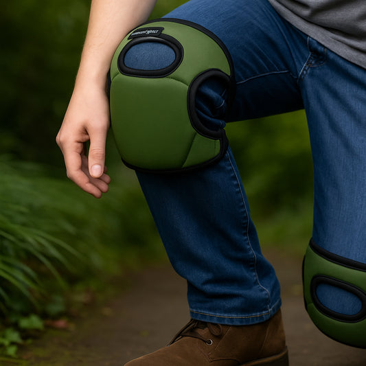 RESENE GROW KNEE PADS - GREEN LEAF - RKPGL