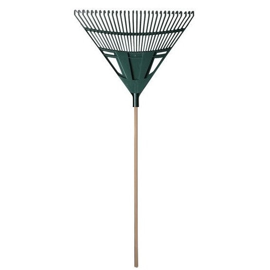 VIKING LARGE LEAF RAKE - 30 TYNE - PINE HANDLE - VT80030