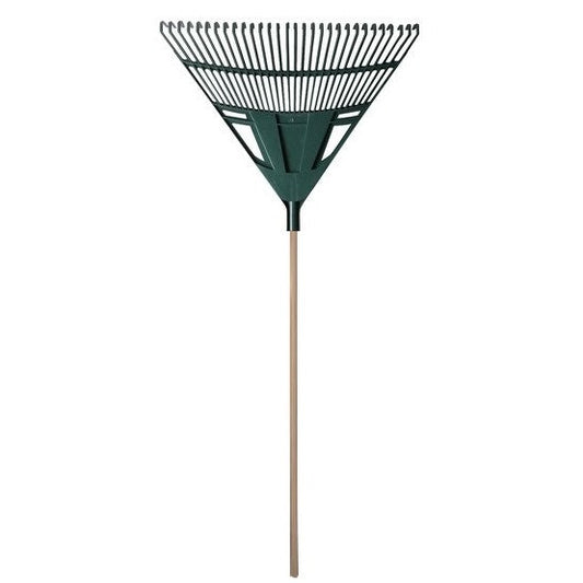 VIKING LARGE LEAF RAKE - 30 TYNE - PINE HANDLE - VT80030