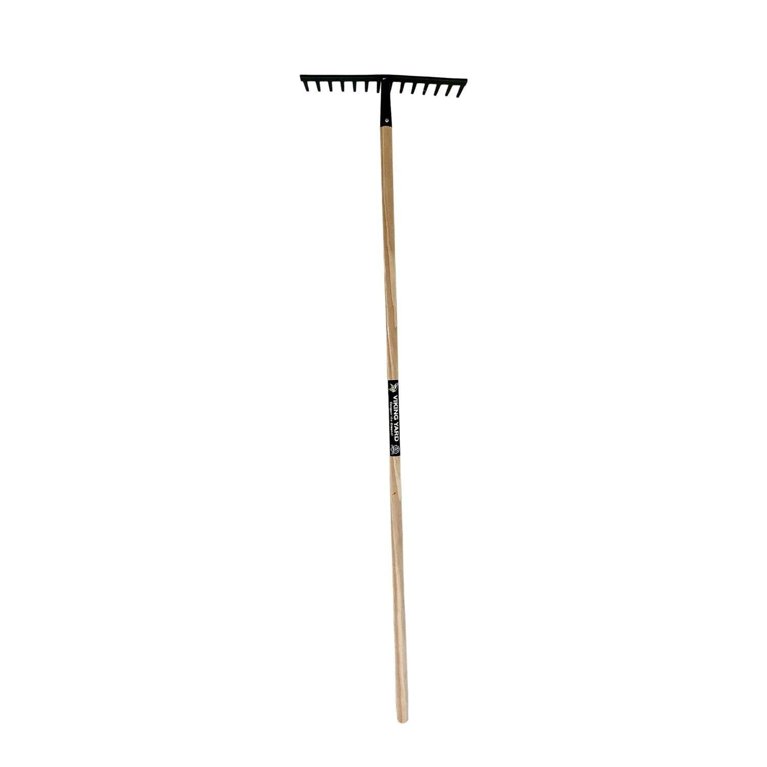 VIKING CONCRETE RAKE 14 TYNE NON BRACED - NZ PINE HANDLE - VT70075C ...