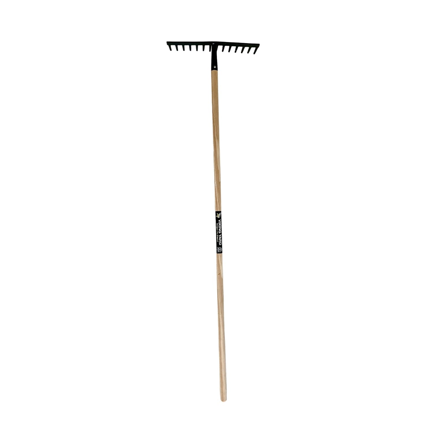 VIKING CONCRETE RAKE 14 TYNE NON BRACED - NZ PINE HANDLE - VT70075C ...