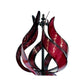 WIND SCULPTURE - RED SUNSET - BY OMNI - WWSRSUNSET