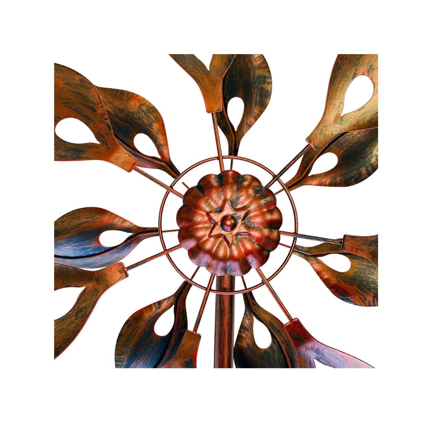 WIND SCULPTURE COPPER FLAME BY OMNI WWSCFLAME Omni Products Store