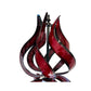 WIND SCULPTURE - RED SUNSET - BY OMNI - WWSRSUNSET