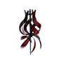 WIND SCULPTURE - RED SUNSET - BY OMNI - WWSRSUNSET