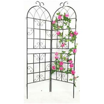 DÉCOR METAL GARDEN TRELLIS SWIRLS - SHB3