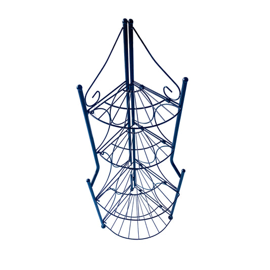 OMNI PLANT STAND IRON 4 TIER BLACK - SHB5